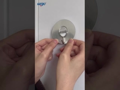 SS201 salle de bains WGO 3 porte-serviettes à crochet 6 kg Chargement maximal ISO9001