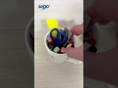 Un bon gardien de rangement monté sur le mur, organisateur de rangement polyvalent