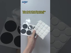 Découpes à l'emporte-pièce, points de colle double face réutilisables, points adhésifs repositionnables, points Velcro collants sans résidu, pour