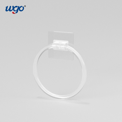Autocollant sans dommage en plastique blanc de PVC de Ring Holder 5KG de serviette d'OIN 9001