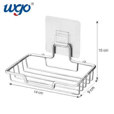 OIN 9001 5kg de support de savon d'acier inoxydable de WGO 304 soutenant le type auto-adhésif