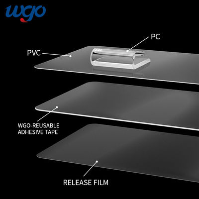Accrochage à l'étagère de fil sans forage