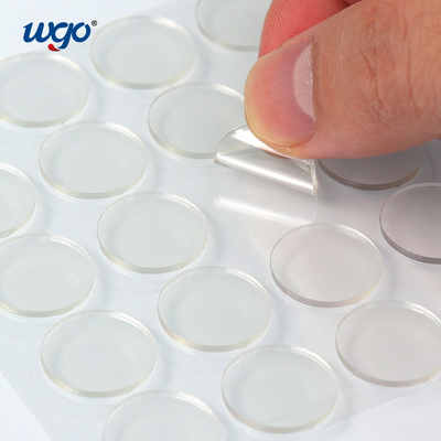 Découpe le décor avec des matrices collant de Dots For DIY de Velcro de colle dégrossi par Doube de résidu réutilisable de Dots Repositional Adhesive Dots No