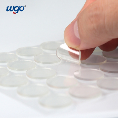 Bâton sur la carte de papier à plusieurs reprises sans résidu Dots Suction Pad collant démontable
