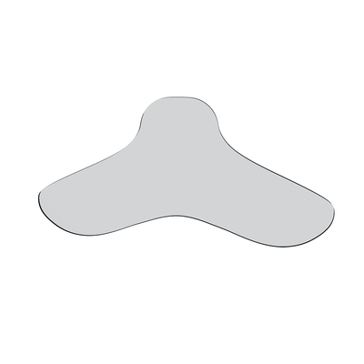 Le doux adhésif a collé la protection de nez montée de gel enlevée sans résidu pour le masque de CPAP