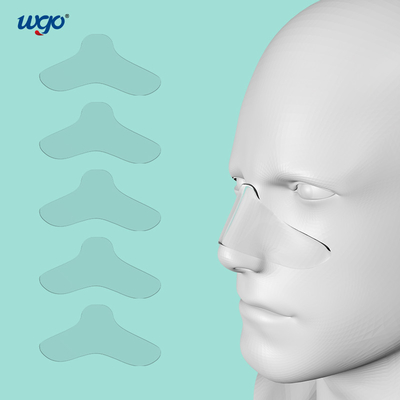 Le doux adhésif a collé la protection de nez montée de gel enlevée sans résidu pour le masque de CPAP
