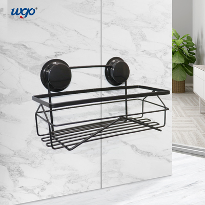 Le noir a oxydé le support d'accessoires de Bath d'acier inoxydable pour la tasse d'aspiration de douche fixe