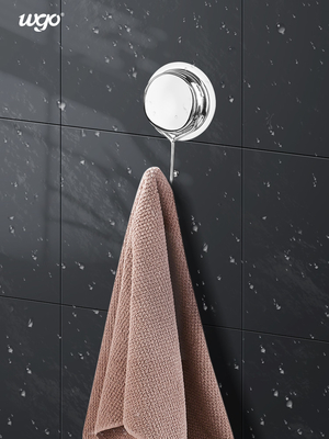 Les crochets décoratifs minimalistes résistants de manteau nettoient à l'aspirateur le crochet en verre d'aspiration