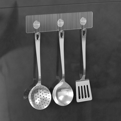 SS304 crochet fixé au mur de PVC Stickey pour des cintres et des organisateurs de manteau de vêtements
