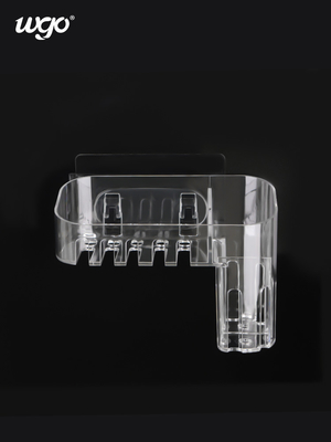 Organisateur clair Basket Wall Mount de Bath de stockage de cuisine pour la barre de douche