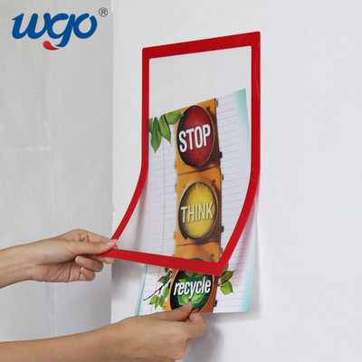 Restick 1000times aucun support adhésif d'affichage de signe d'aimant aucun résidu pour le mur