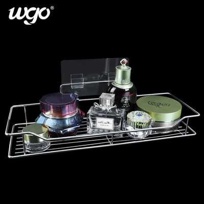 chariot lavable argenté Clear Accessories Set de douche de salle de bains de la couleur WGO de 35.5cm