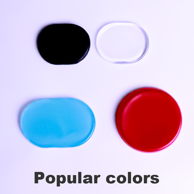 Le gel d'amortisseur de tambour ne capitonne réutilisable aucun dommage à votre instrument aucune couleurs personnalisables de tailles de résidu