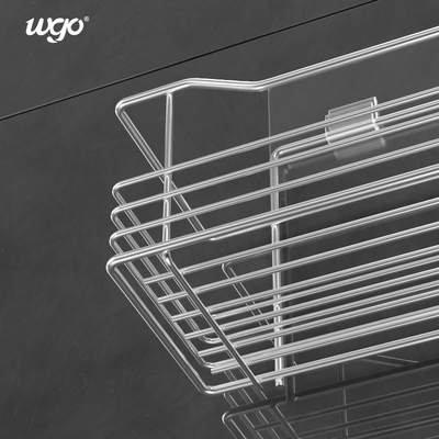 Le stockage fixé au mur de la cuisine SS201 étire le support de chargement de mur de la cuisine 10kg