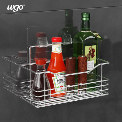 Le stockage fixé au mur de la cuisine SS201 étire le support de chargement de mur de la cuisine 10kg