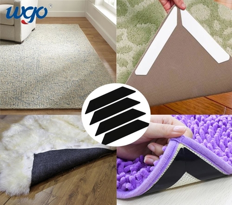 ODM d'OEM de protection de tapis d'assise de tapis antidérapant d'OIN 9001 de WGO avec la bande adhésive