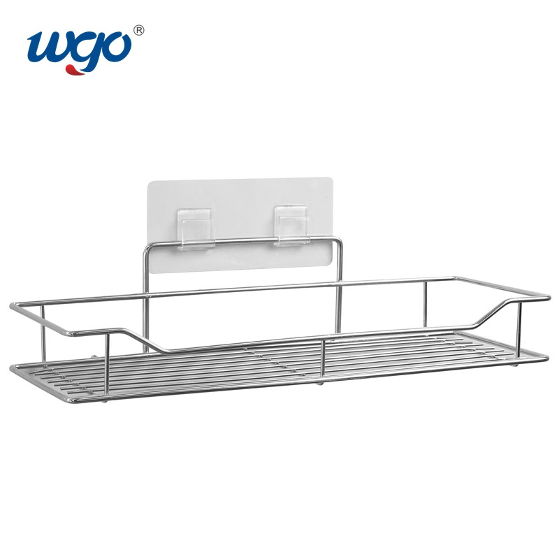 chariot lavable argenté Clear Accessories Set de douche de salle de bains de la couleur WGO de 35.5cm