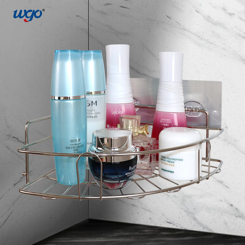 WGO le chariot Corner Shelf No d'acier inoxydable qu'installent usine l'argent nécessaire