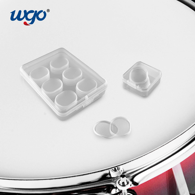 Le silicone mou de cadeaux d'instruments de musique peut être collé et réutilisé, la réduction du bruit et anti-collision peuvent être adaptés aux besoins du client