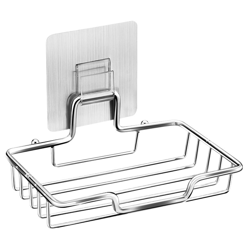 Les accessoires de Bath ont placé le support monté auto-adhésif de porte-savon de support de Fiiting de salle de bains pour la salle de bains