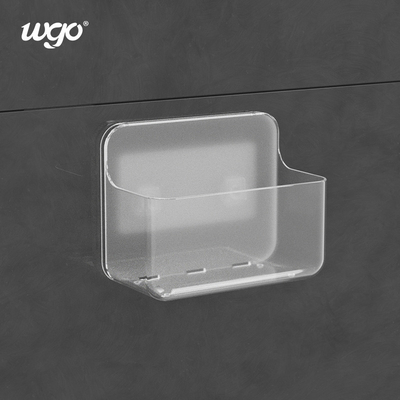 L'autocollant breveté a fortement monté le chariot auto-adhésif Clear Fittings de douche